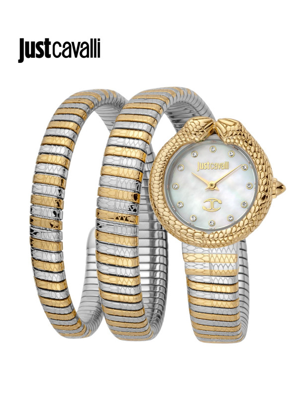 Just Cavalli Ladies Snake Watch